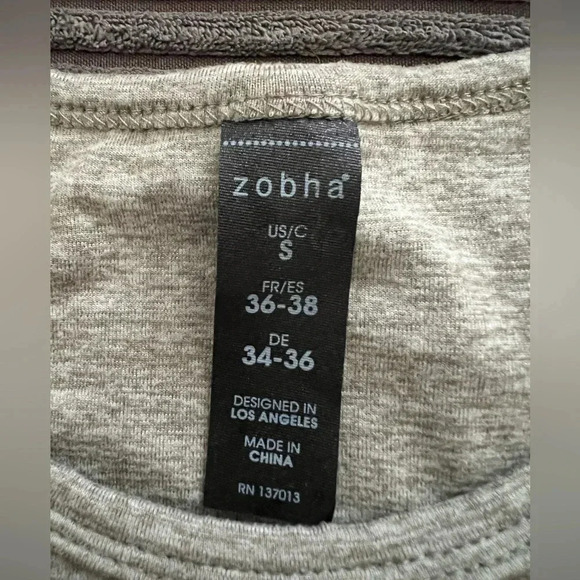 NWT Zobha Sleeveless Tank Top Christine Tank - Size S - Picture 5 of 10